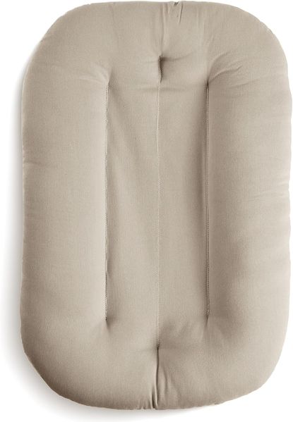 Snuggle Me® Babynest (0-9 Monate) - Premium Babynestchen Neugeborene, Weiche Bio-Baumwolle mit Fiberfill, 100% Maschinenwaschbar, Inkl. Reisetasche (Birch)