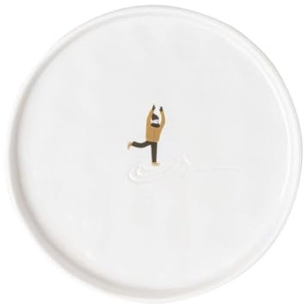 Räder Schneetag Teller Eislaufen D. 15cm H. 1,2cm