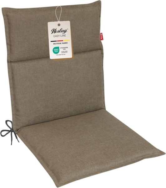 Herlag Polsterauflage Bea, (1 St), Gartenstuhlauflage Niedriglehner Wasserabweisend UV-Schutz