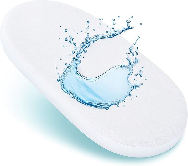 DUDU N GIRLIE Matratzenschoner für Babykörbchen, Frottee-Baumwolle, 100% wasserdicht, 36x75 cm