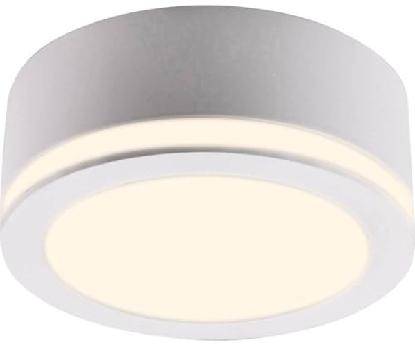 Heitronic Nr. 27777-HE LED Aufbaustrahler mit Lichtkranz Aurora weiß 3000K