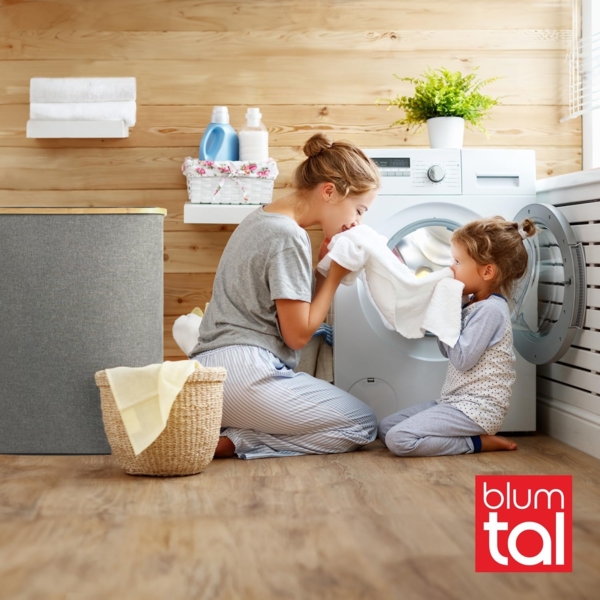 Blumtal Wäschekorb 1,2 oder 3 Fächer mit herausnehmbaren Wäschesäcken 100, 140 oder 150L, in drei Größen erhältlich Bild 7