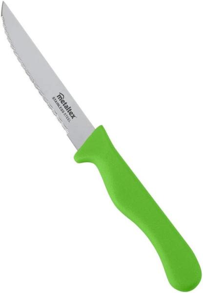 METALTEX CHROMOTHERAPY Basic Steakmesser 21 cm - APPLE GREEN