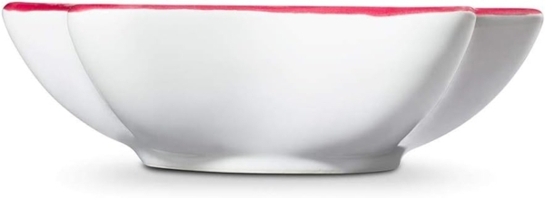 Gmundner Keramik Bordeauxr. Hirsch, Sternschale (L: 14cm) Bild 3