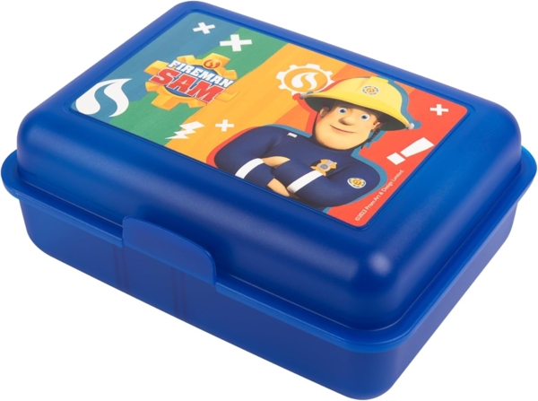 United Labels® Lunchbox mit Trennwand - Feuerwehrmann Sam, Kunststoff (PP)