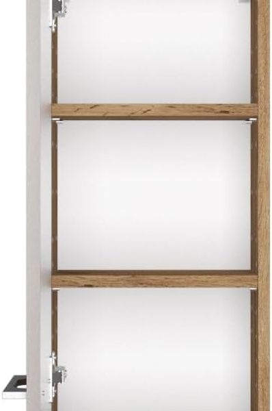 HELD MÖBEL Unterschrank Sideboard Livorno 90 cm Wotaneiche/matt weiß Bild 4