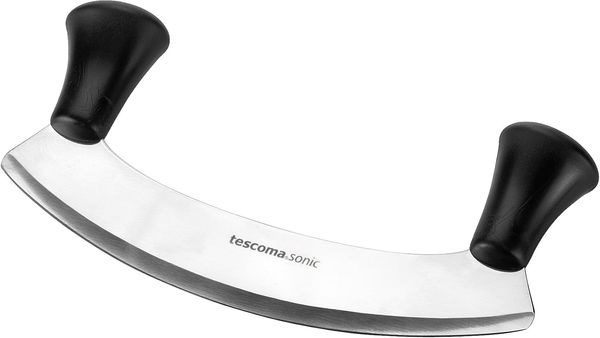 Tescoma 862064 Wiegemesser, Kunststoff, Silber-schwarz, 27,5 x 14 x 4 cm