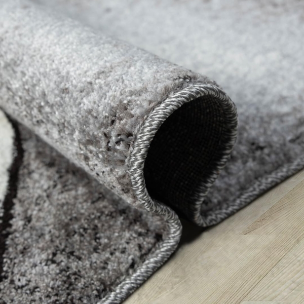 oKu-Tex Teppich Kurzflorteppich, modern, geometrisches Muster, Wohnzimmerteppich, rechteickig, Höhe: 11 mm, Teppich Wohnzimmer, Designteppich, meliert, weicher und dichter Flor Bild 4