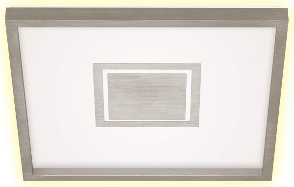 Briloner LED Panel Geo nickel-matt 42,3 x 42,3 cm mit Backlight warmweiß