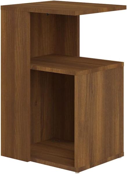 vidaXL Beistelltisch Braun Eichen-Optik 36x30x56 cm Holzwerkstoff 815191