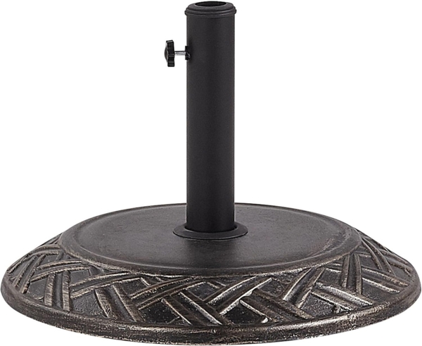 Schirmfuss CAPACI Braun Rund