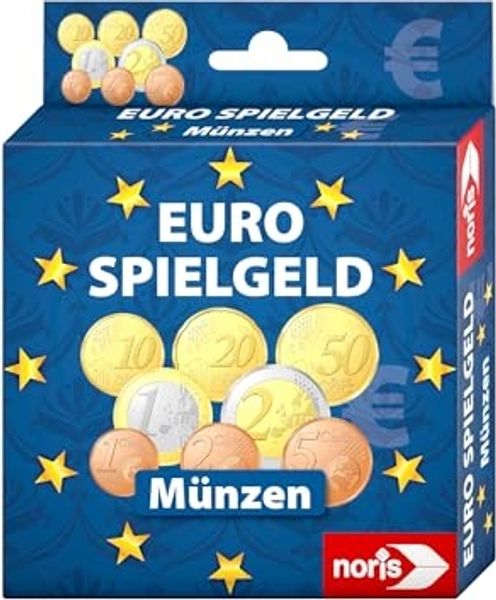 Noris Spiele - Euro-Spielgeld, Münzen
