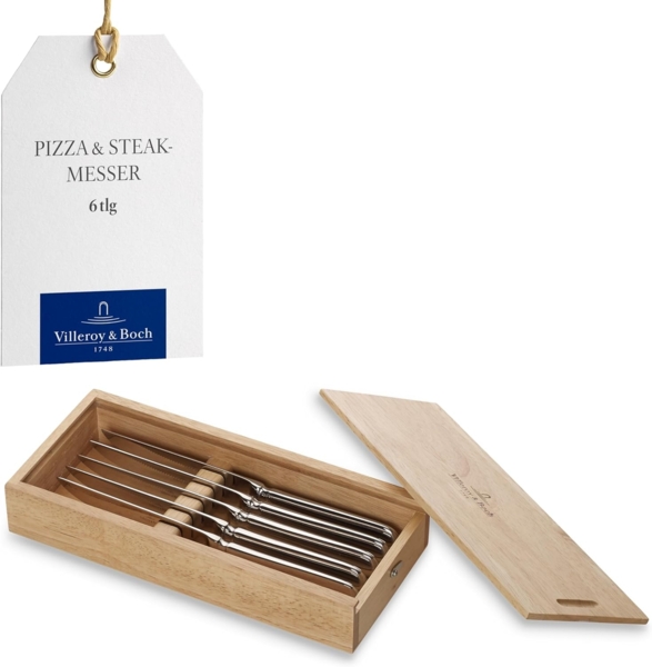 Villeroy & Boch Oscar Pizza- & Steakmesser Set 6-teilig - DS
