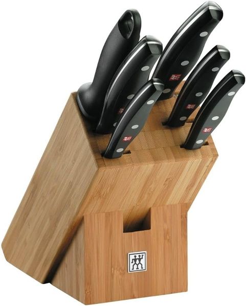 Zwilling Zwilling Set mit 5 Messern im Bambusblock 307562000