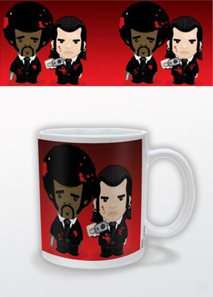 empireposter Pulp Fiction Vincent & Jules Keramik Tasse Größe Ø8,5 H9,5 cm