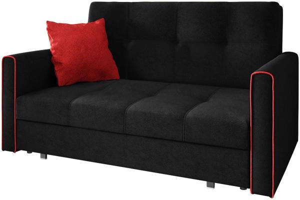 'Viva Bis III' Schlafsofa, Farbe: Alova 04 + Alova 46, 85 x 98 x 153 cm