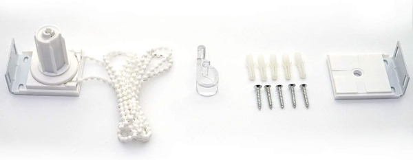 Rollo HWC-D52, Fensterrollo, blickdicht , bordeaux, 90x230 cm Bild 4