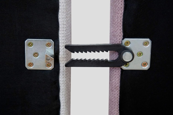 CAVADORE Sofa-Modul "Fiona" Longchair mit Armteil links / XXL-Recamiere passend zur Couchgarnitur Fiona / 139 x 90 x 199/Webstoff hellgrau Bild 5