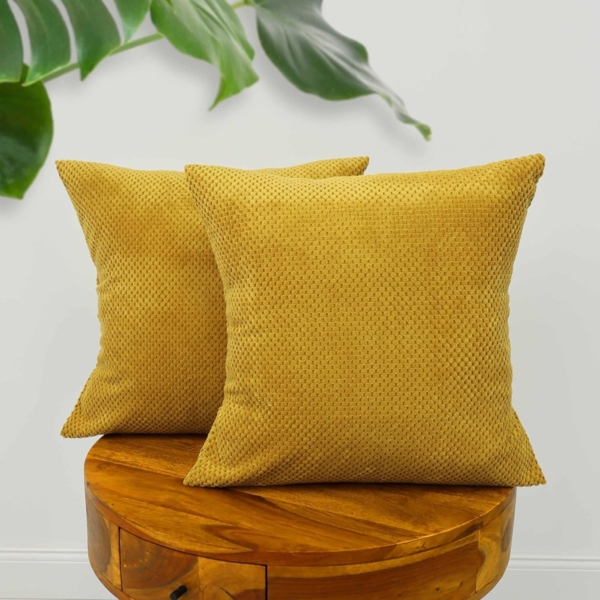 Amilian Dekokissen 2er Set Kissen - Zierkissen - Sofakissen mit Füllung und Kissenbezug, (2 Stück), Kopfkissen, Kuschelkissen, Couchkissen mit Kissenfüllung