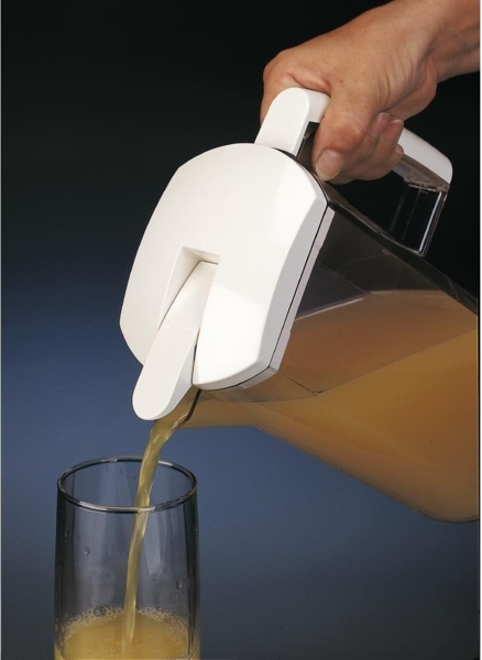 Araven 949742 - tropffreier Krug, Synthetik, 2 l, Farbe weiß Bild 3