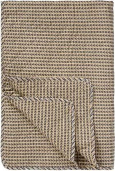 Ib Laursen - Decke Quilt Tagesdecke Überwurf 180x130cm Blau Muster 07909-39