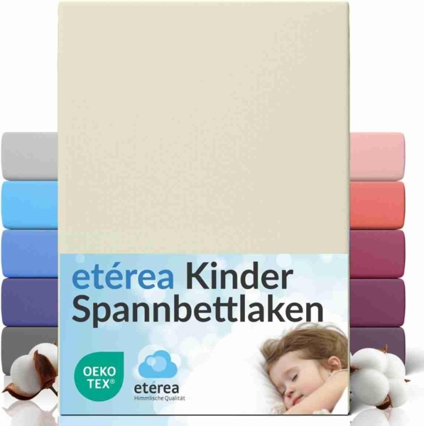 etérea Himmlische Qualität Spannbettlaken etérea Comfort Jersey Spannbettlaken, Jersey, Gummizug: rundum, (1 Stück)