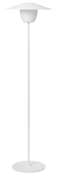 Blomus Mobile LED-Leuchte ANI LAMP FLOOR, Lampe, Aluminium matt pulverbeschichtet, White, 66071