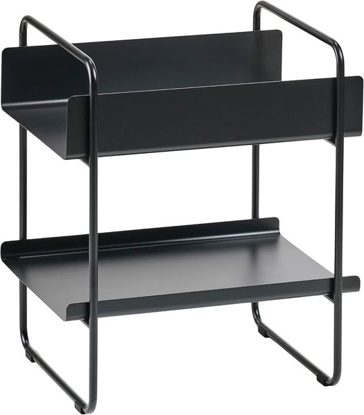 Zone Denmark Konsolentisch A-Console Table, Beistelltisch, Sofatisch, Regal, Metall, Black, H 55. 7 cm, 26993