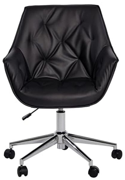 Jahnke BÜROSTUHL BOSS Worx SCHWARZ Kunstleder/Chrom
