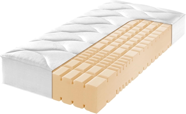 Kaltschaummatratze 22 cm - 7-Zonen-Komfortschaumkern - f.a.n. Saphir KS 120x200 cm-H2=mittel