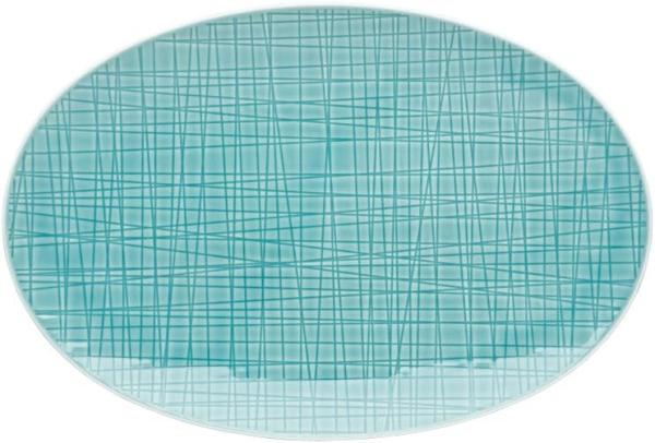 Platte oval 25x17cm MESH COLOURS AQUA Rosenthal