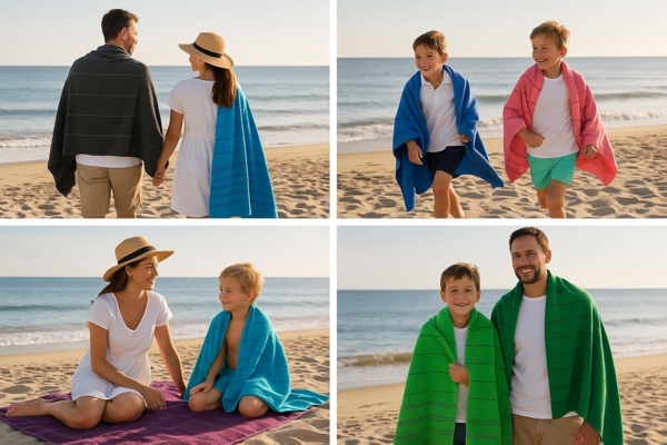 Betz Strandtuch Betz XXL Badetuch LINES Strandtuch Saunahandtuch Liegetuch 90x180 cm, 100% Baumwolle Bild 5