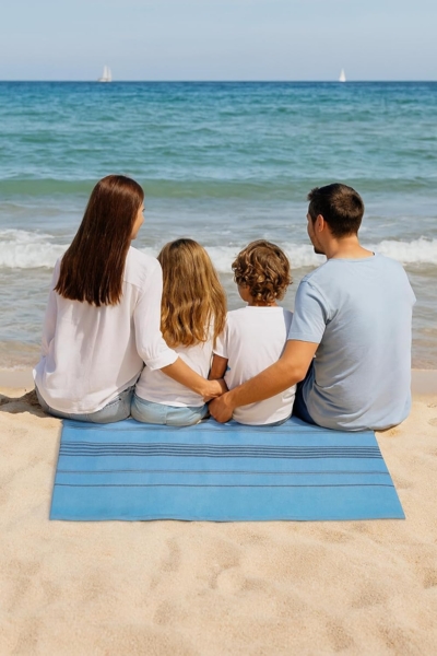 Betz Strandtuch Betz XXL Badetuch LINES Strandtuch Saunahandtuch Liegetuch 90x180 cm, 100% Baumwolle Bild 3