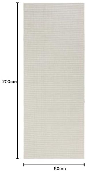In- & Outdoorteppich Match creme - 80x200x0,8cm Bild 3