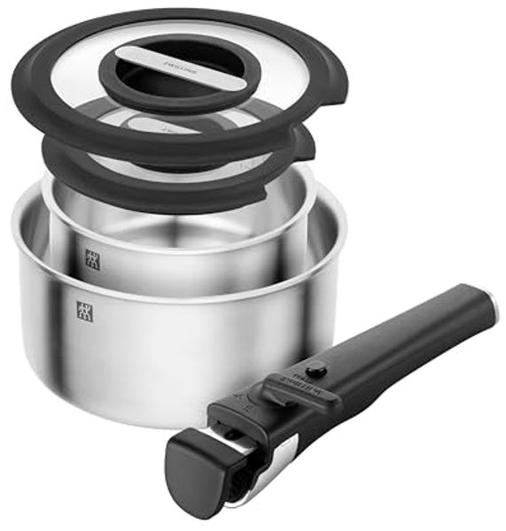 Zwilling Unlock Kochtopfset 5-tlg, 18/10 Edelstahl Bild 2