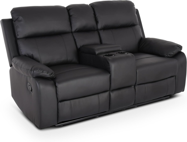 Raburg 2-Sitzer Kinosessel, 2er-Fernsehsessel, mechanisch, Flix, mit Relaxfunktion, für 2 Personen, Belastbarkeit je Sitzplatz 150 kg