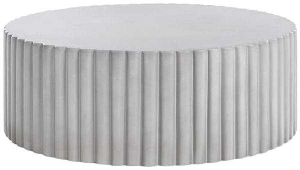 Couchtisch POZZA 117 cm 117 cm Grau