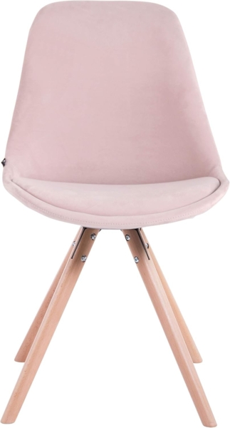 Besucherstuhl Toulouse Samt Rund natura [312464] Bild 3