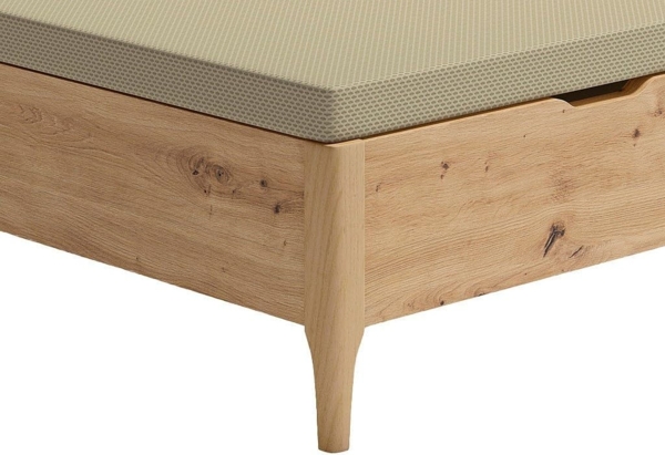 Vente-unique - Bettkasten 140x190 cm – Hell-Natur – VEONA von YSMÉE Bild 6