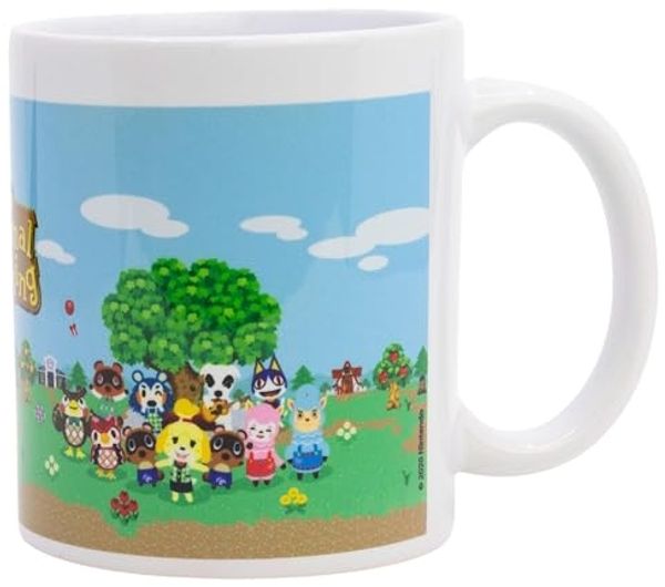 Animal Crossing Tasse 325ml – Keramikbecher im Geschenkset – Nintendo Fanartikel