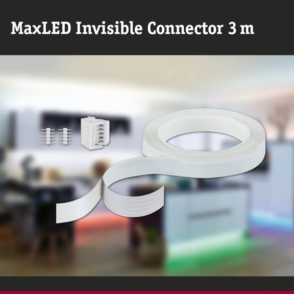 Paulmann No. 79828 MaxLED Invisible Connector 3m für LED-Stripes Bild 3