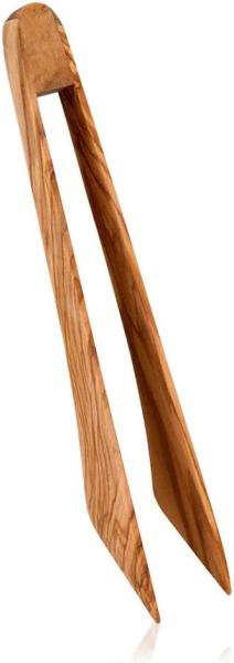 Servierklammern Metaltex Holz (30 cm)