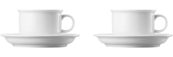 Thomas Trend Weiss Kaffeetasse 2tlg.