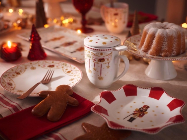 Hutschenreuther Tee-Becher Set 3tlg Christmas Love