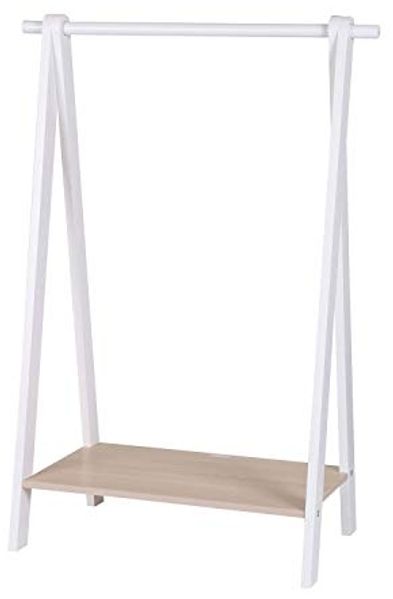 Judy Wild Kleiderständer Kinderkleiderständer H100cm Kleiderstange Kleiderregal Kinderregal, (Maße: (B x T x H): 70 x 38 x 100 cm), max. Belastbarkeit: bis 10 kg - Ablage für Kleider, Taschen, Schuhen