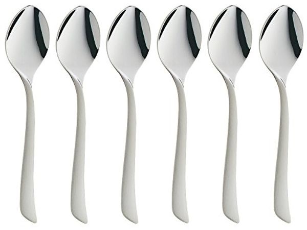 WMF Besteck-Set Virginia (6-tlg), Cromargan protect, Cromargan protect Edelstahl teilmattiert, kratzbeständig