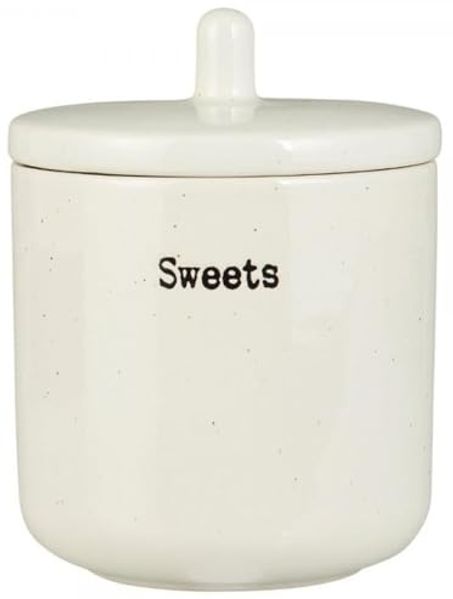 Ib Laursen - Dose mit Deckel Vorratsdose Bonboniere "Sweets" 300ml Creme 2465-00