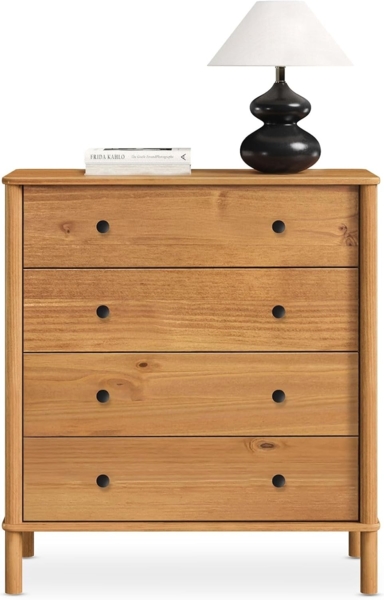 IDIMEX Kommode APOANA, Schlafzimmer Kommode mit Schubladen aus Massivholz eichefarben