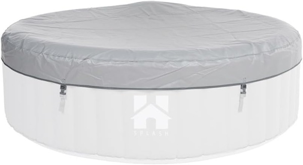 HOME DELUXE Whirlpool Abdeckung CAPE SPLASH | Farbe: Grau Bild 2
