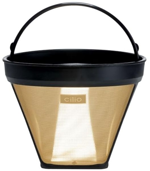 Cilio Gold-Kaffeefilter Größe 4 Bild 2